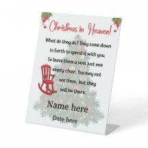 クリスマスイン天国ペデスタルサイン