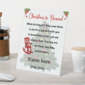 クリスマスイン天国ペデスタルサイン 台座サイン (インサイチュ)