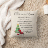 クリスマスイン天国 – 空の椅子 クッション (ブランケット)