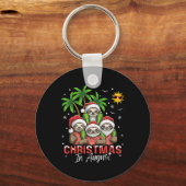 クリスマスイン威厳があるド キーホルダー (正面)