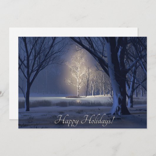 クリスマスイーサリークリスマスカード シーズンカード (正面/裏面)