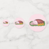 クリスマスイースターホリデーディナーフードをハム コンフェッティ (正面)