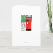 クリスマスウィスティーハウスクリスマスカード シーズンカード (裏面)