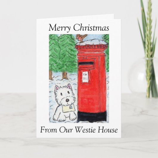 クリスマスウィスティーハウスクリスマスカード シーズンカード (正面)