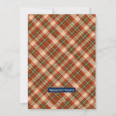 クリスマスウィズウィンターフォレストAiredale Terrier シーズンカード (裏面)