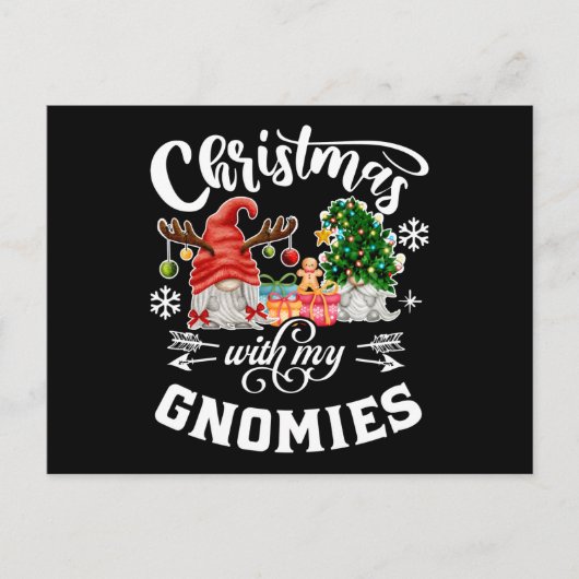 クリスマスウィズマイグノミーズクリスマス格言 ポストカード (正面)