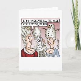 クリスマスウィッグ シーズンカード