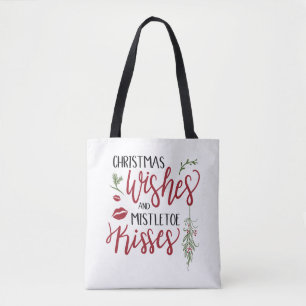 クリスマスウィッシュとミスタントーキス引用文 トートバッグ