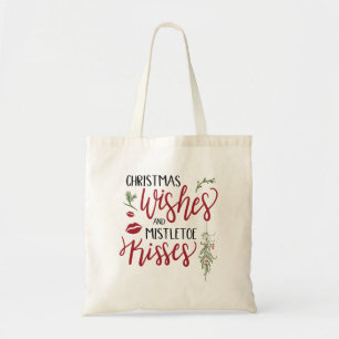クリスマスウィッシュとミスタントーキス引用文 トートバッグ