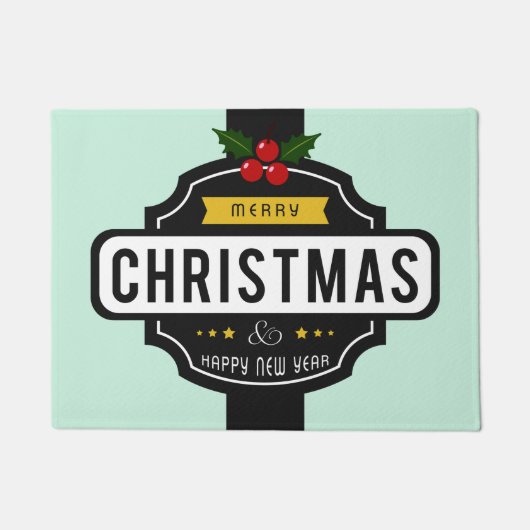 クリスマスウィッシュのドアマット ドアマット (正面)