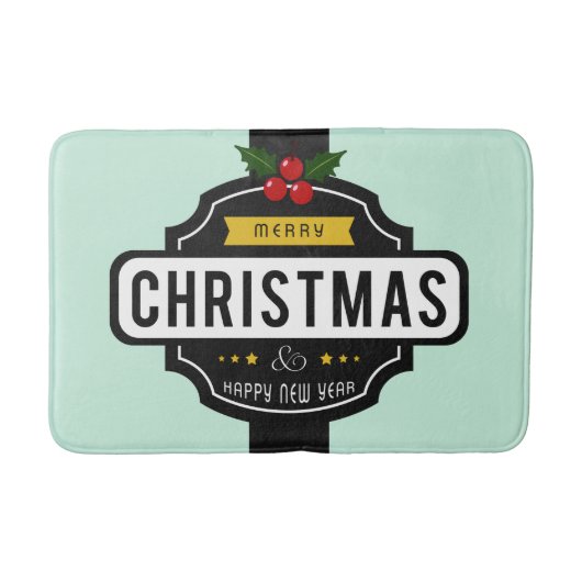 クリスマスウィッシュのバスマット バスマット (正面)