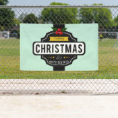 クリスマスウィッシュのバナー 横断幕 (インサイチュ)