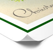 クリスマスウィッシュの鐘のポスター ポスター (角)