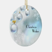 クリスマスウィッシュオーナメント セラミックオーナメント (右)