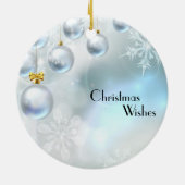 クリスマスウィッシュオーナメント セラミックオーナメント (裏面)