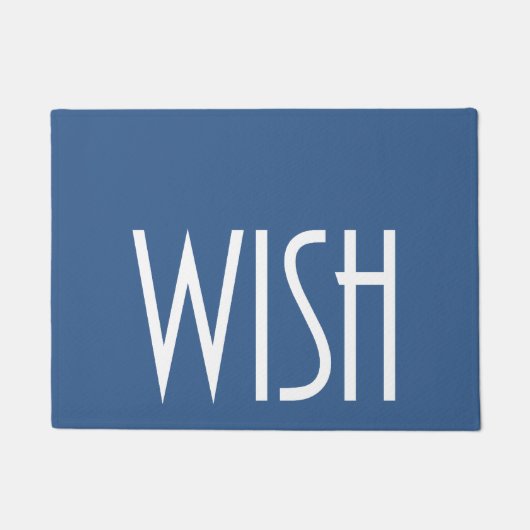 クリスマスウィッシュクリスマスホリデイ ドアマット (正面)