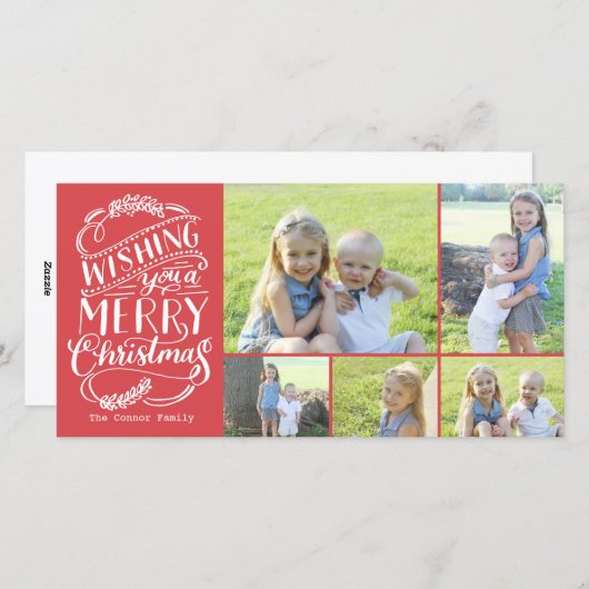 クリスマスウィッシュコレクション5写真 シーズンカード (正面/裏面)