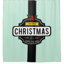 クリスマスウィッシュシャワーカーテン