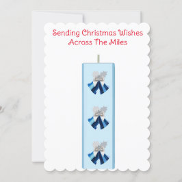 クリスマスウィッシュズカードの送信 サンキューカード