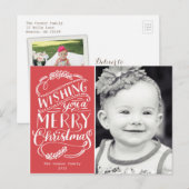 クリスマスウィッシュズコレクション シーズンポストカード (正面/裏面)