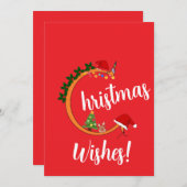 クリスマスウィッシュズシリーズ02 シーズンカード (正面/裏面)