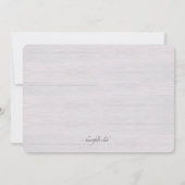 クリスマスウィッシュズフォトホリデーカード 招待状 (裏面)