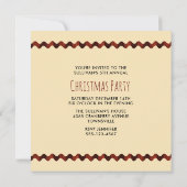 クリスマスウィッシュチャイルド&キティ猫クリスマスパーティー 招待状 (裏面)