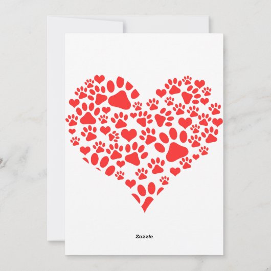 クリスマスウィッシュドッグパピーキスかわいいペットカスタム シーズンカード (裏面)