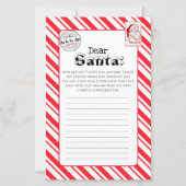 クリスマスウィッシュリストレター (正面)