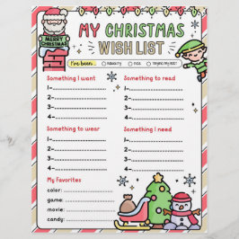 クリスマスウィッシュリスト子供へシークレットサンタリスト