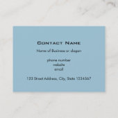 クリスマスウィッシュヴィンテージオールドワールドフェスティバルサンタ 名刺 (裏面)