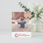 クリスマスウィッシュヴィンテージ1906クリスマスポストカード シーズンポストカード (スタンド正面)