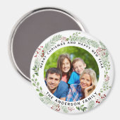 クリスマスウィッシュ写真マグネットギフトアイディア マグネット (正面/裏面)