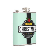 クリスマスウィッシュ名前をカスタムするフラスコ フラスク (右)