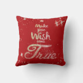 クリスマスウィッシュ装飾用クッションスキャッタクッション クッション (裏面)