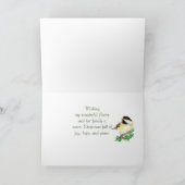 クリスマスウィッシュ《鳥》アメリカゴガラバードシスターファミリー シーズンカード (内部)