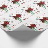 クリスマスウィッチブオナベファナ ラッピングペーパー (角)