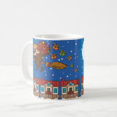 クリスマスウィッチベファナ コーヒーマグカップ (正面左)