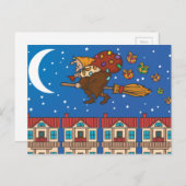 クリスマスウィッチベファナ シーズンポストカード (正面/裏面)