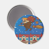 クリスマスウィッチベファナ マグネット (正面/裏面)