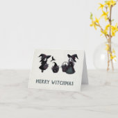 クリスマスウィッチ カード (黄色い花)