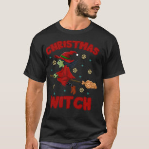 クリスマスウィッメリーチマスウィッカ信者ウィッチキリスト Tシャツ