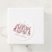 クリスマスウィンターアニマルズホリデー フェイバータグ (インサイチュ)