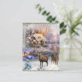 クリスマスウィンターウィルダネスコテージ シーズンポストカード (スタンド正面)