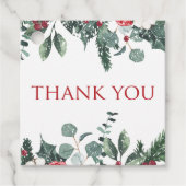 クリスマスウィンターオネダーランドの最初の誕生日の好意T フェイバータグ (正面)