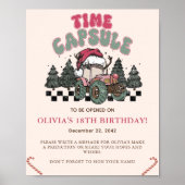 クリスマスウィンターオネダーランド誕生日タイムカプセル ポスター (正面)