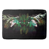 クリスマスウィンターグリーンマン バスマット (正面)