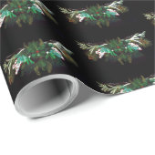 クリスマスウィンターグリーンマン ラッピングペーパー (ロールコーナー)