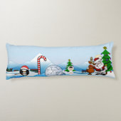 クリスマスウィンターシーンマンガ2サイド抱き枕 ボディピロー (裏面)
