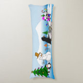 クリスマスウィンターシーンマンガ2サイド抱き枕 ボディピロー (正面縦)